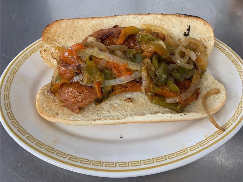 Hot Sausage Sandwich